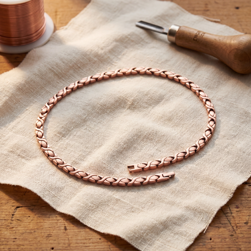 Gina's Cedar Copper Necklace