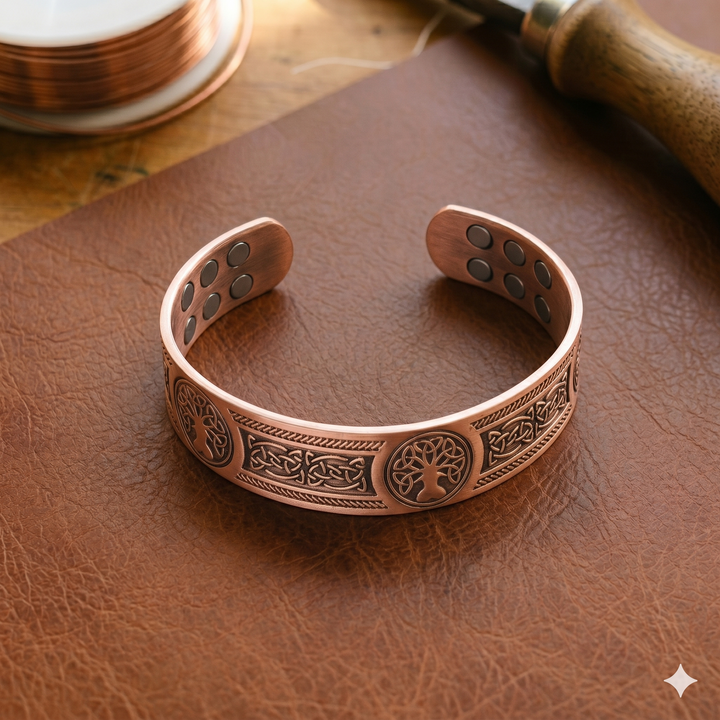 Gina's Bough Copper Bracelet