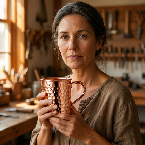 Gina's Copper Mug 400ml