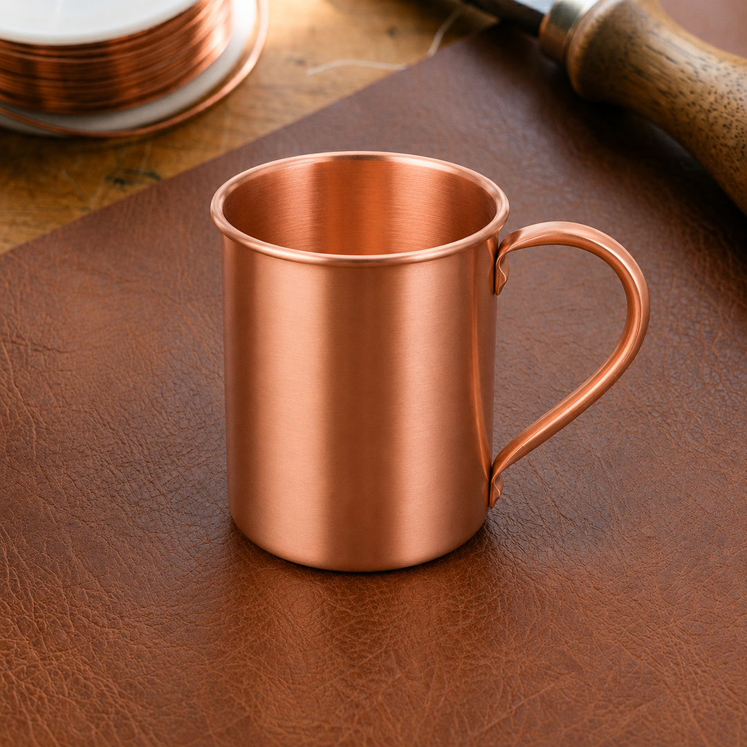 Gina's Copper Plain Mug 400ml