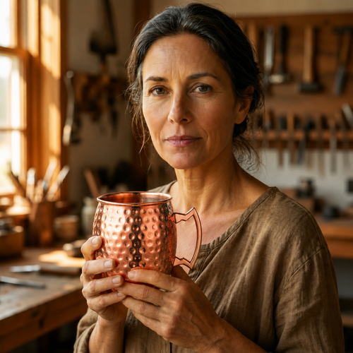 Gina's Copper Mug 350ml