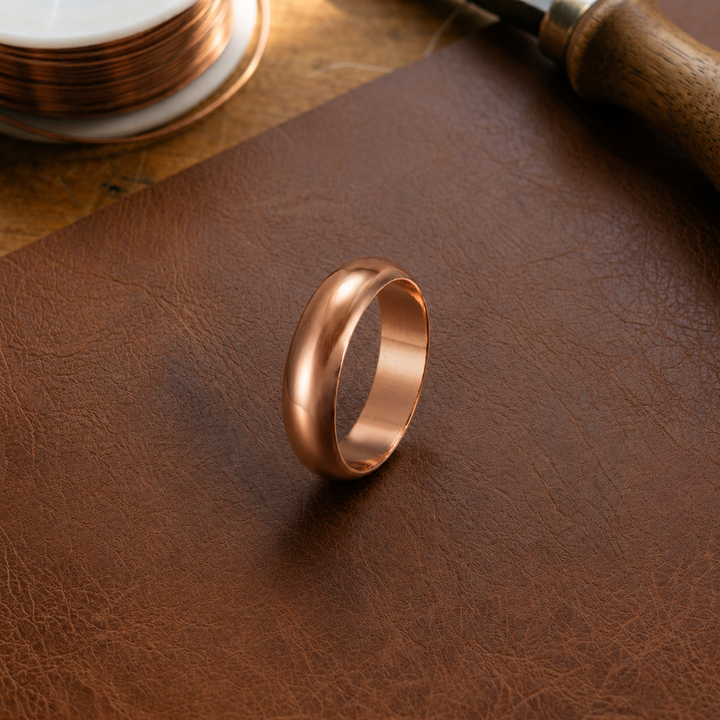 Gina's Plain Copper Ring
