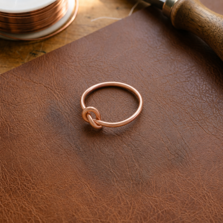 Gina's Lace Copper Ring