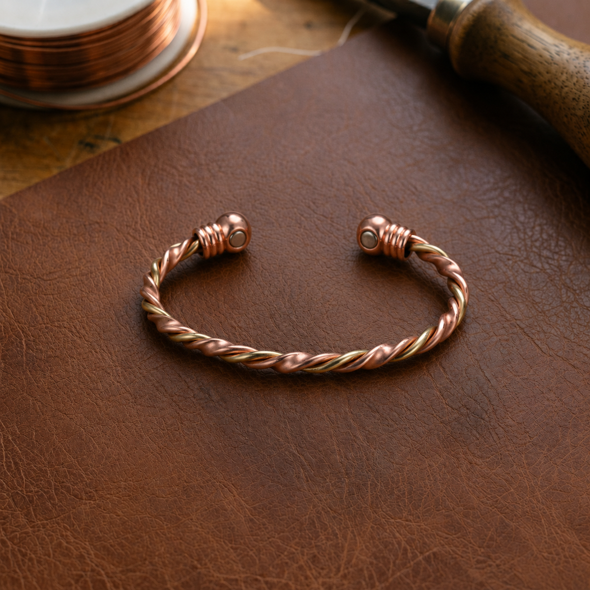 Gina's Twine Copper Bracelet
