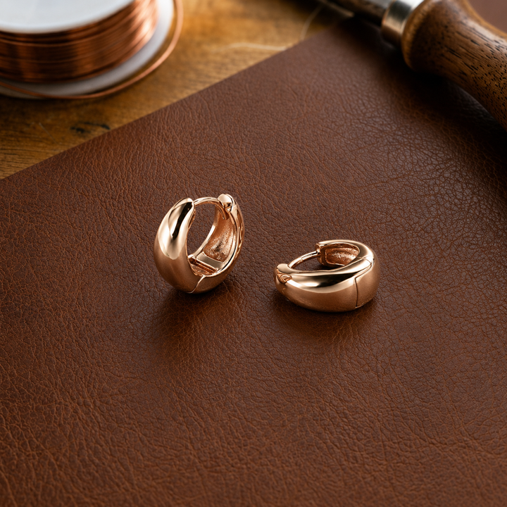 Gina's Hull Copper Earrings