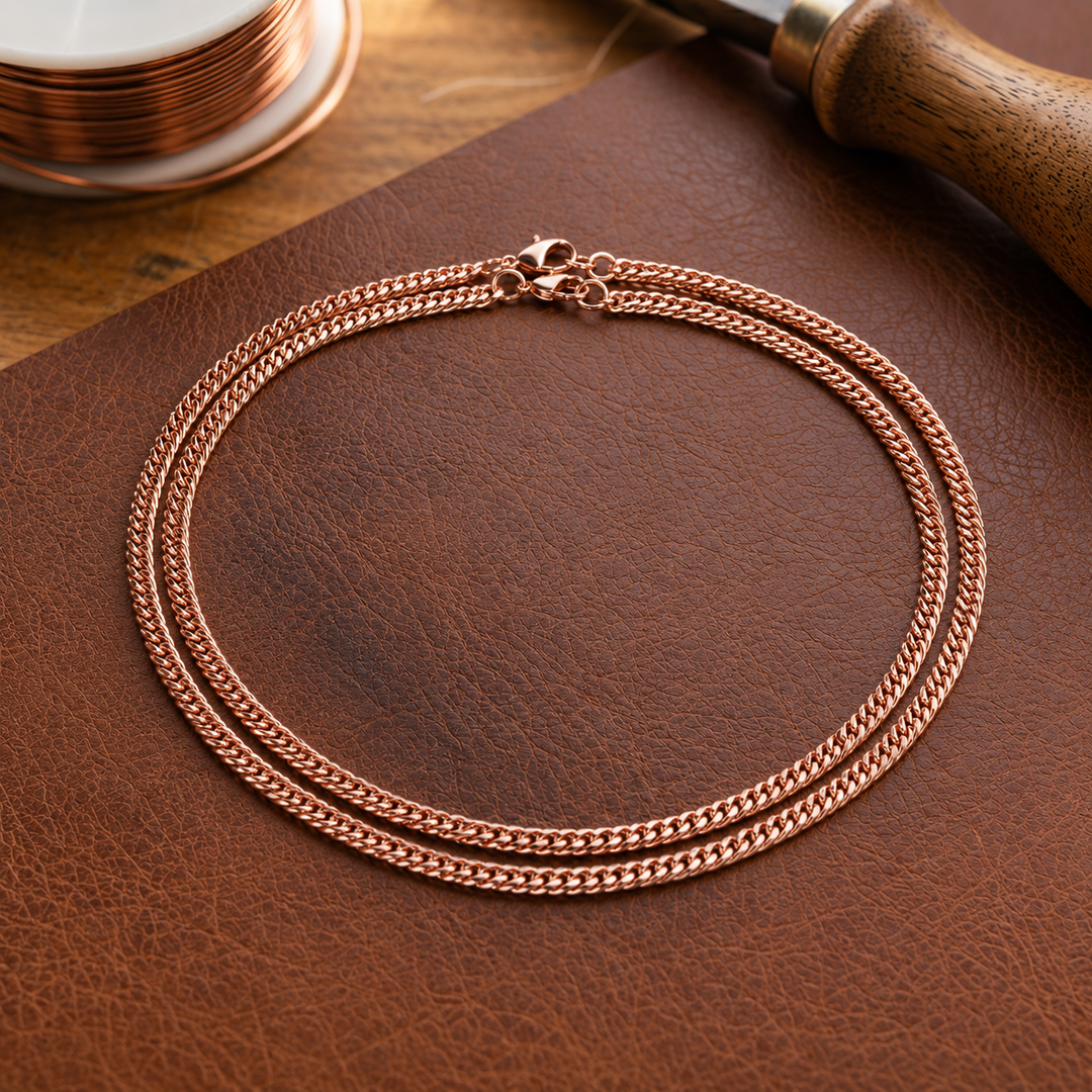 Gina's Chain Copper Necklace