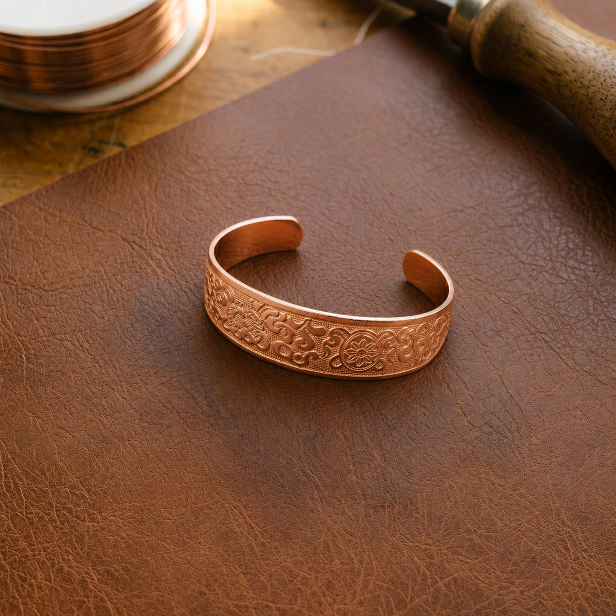 Gina's Relic Copper Bracelet