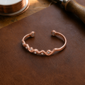 Gina's Ripple Copper Bracelet