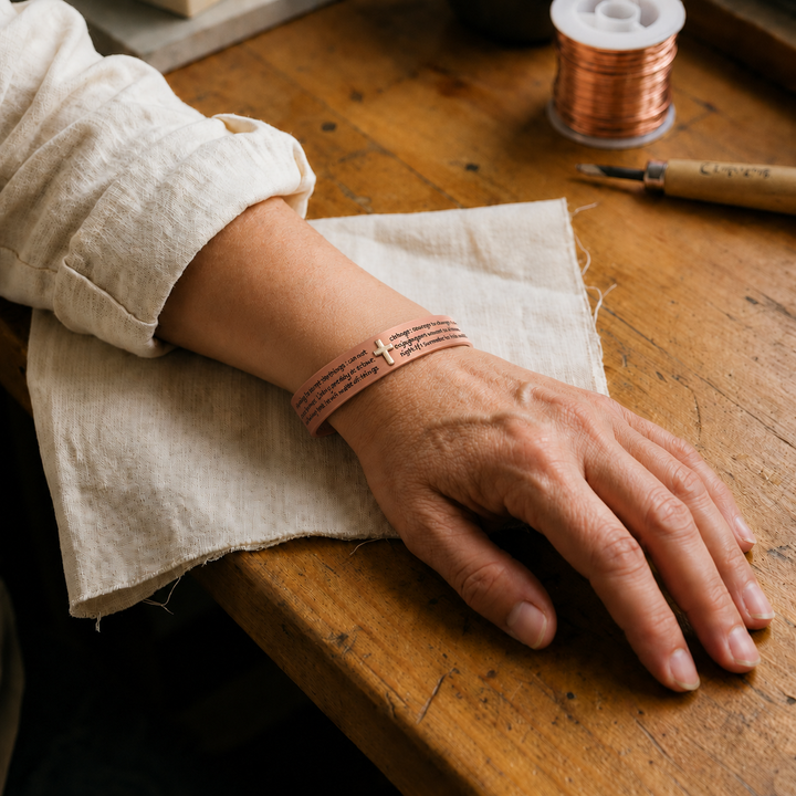 Gina's Creed Copper Bracelet