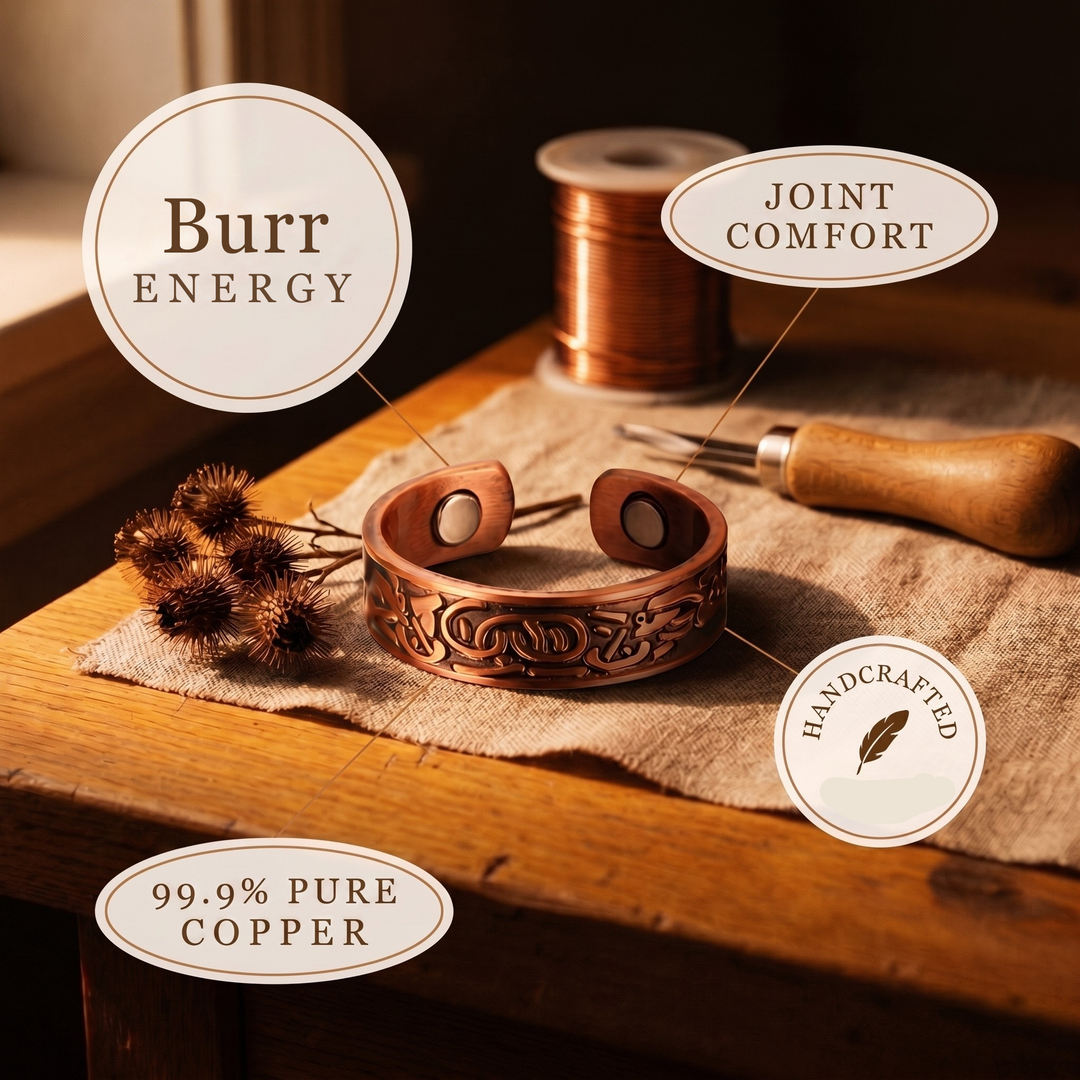 Gina's Burr Copper Ring