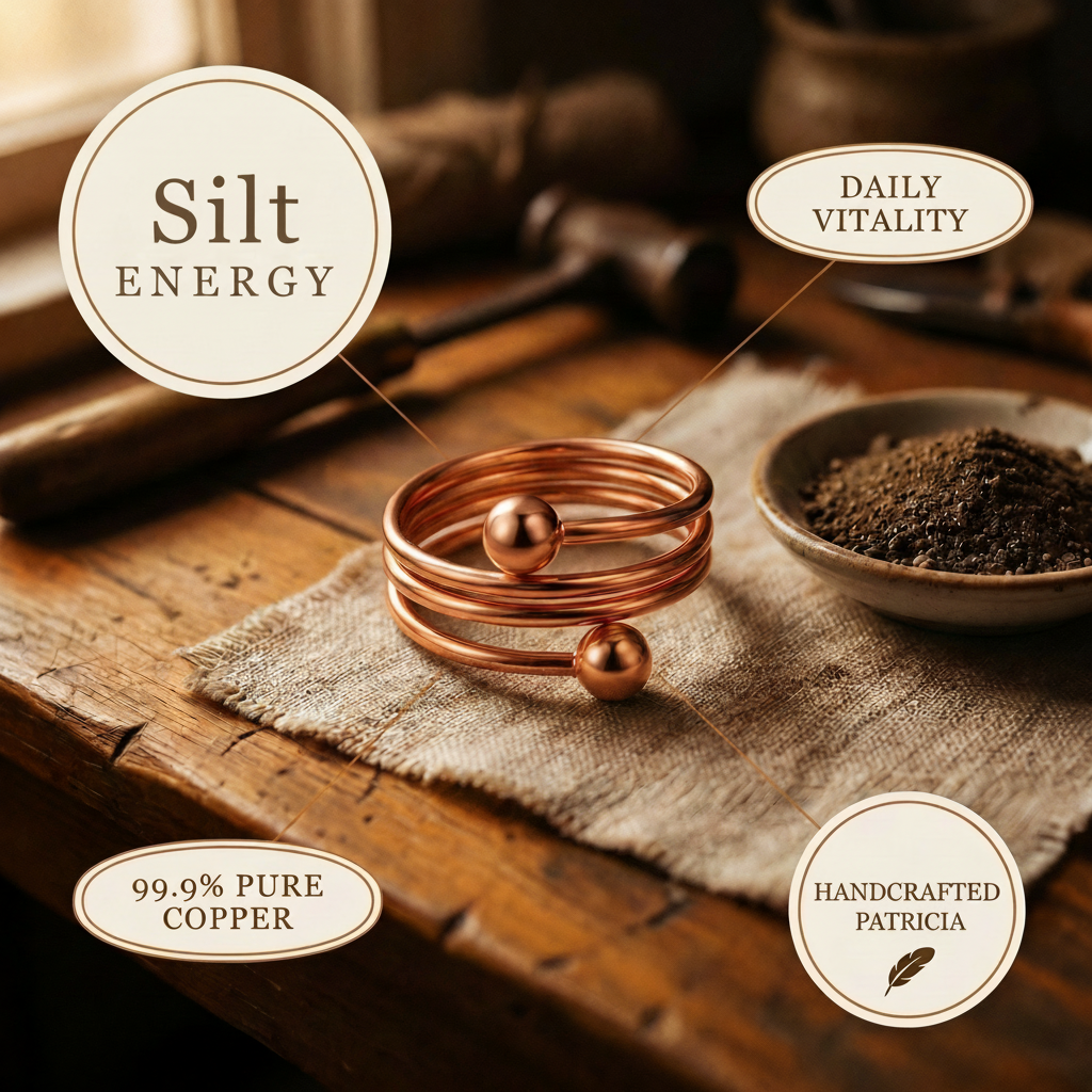 Gina's Silt Copper Ring