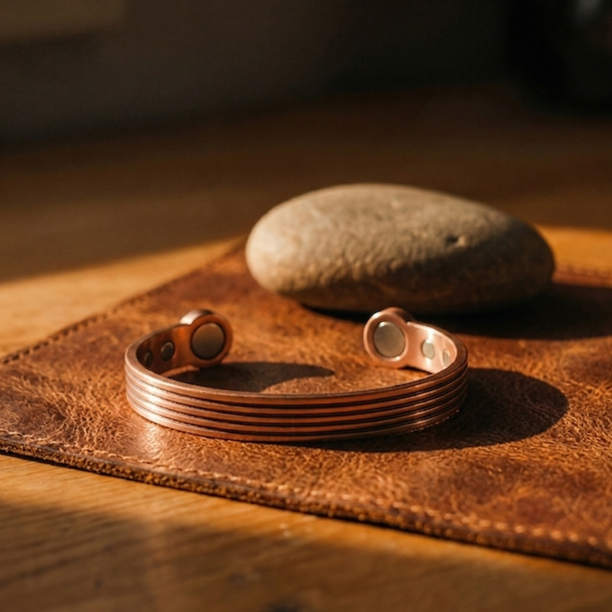 Gina's Ridge Copper Bracelet
