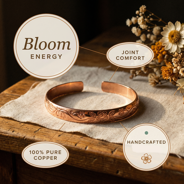 Gina's Bloom Copper Bracelet