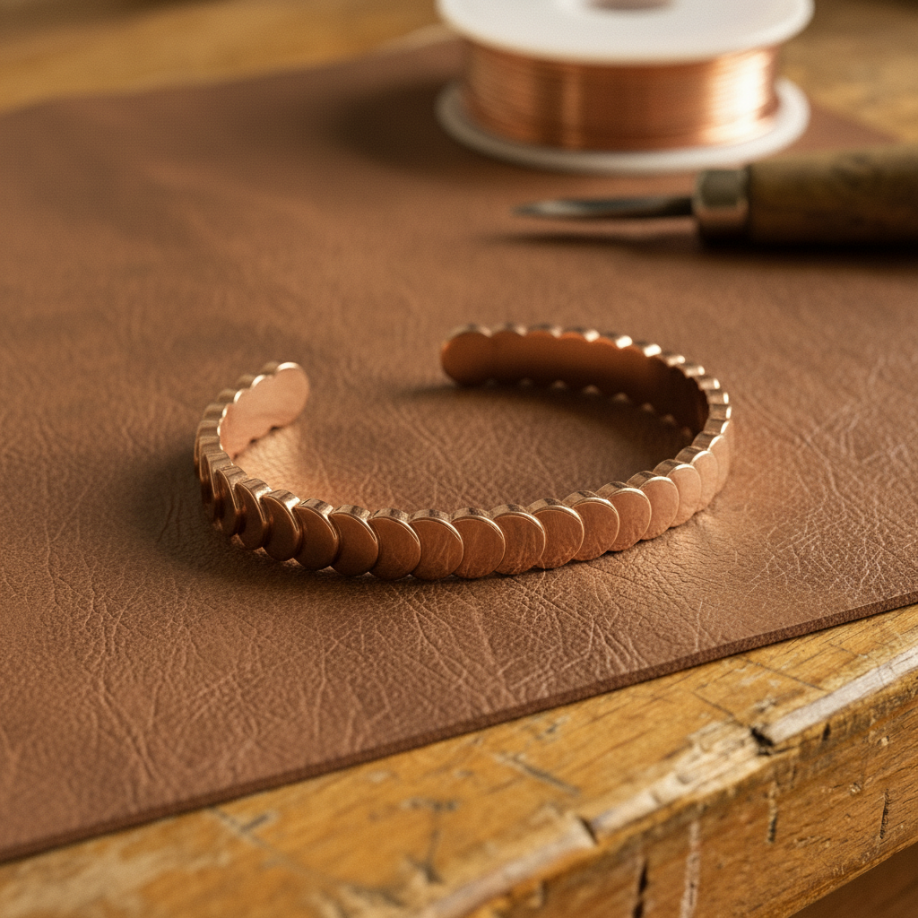 Gina's Tide Copper Bracelet
