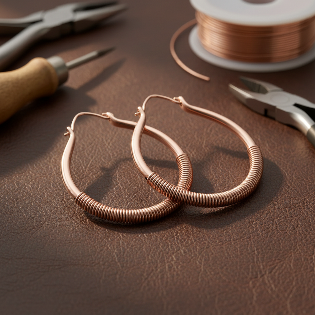 Gina's Creek Copper Earrings