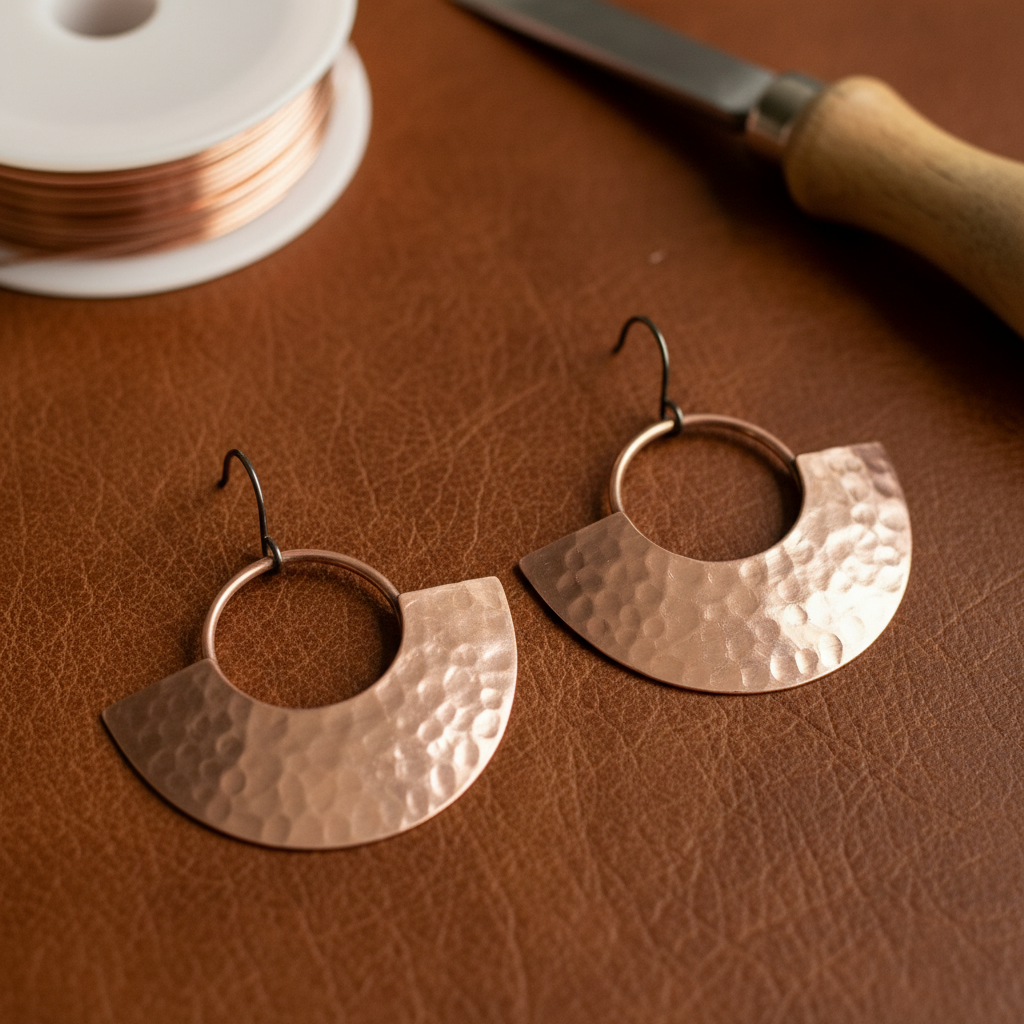 Gina's Sol Copper Earrings