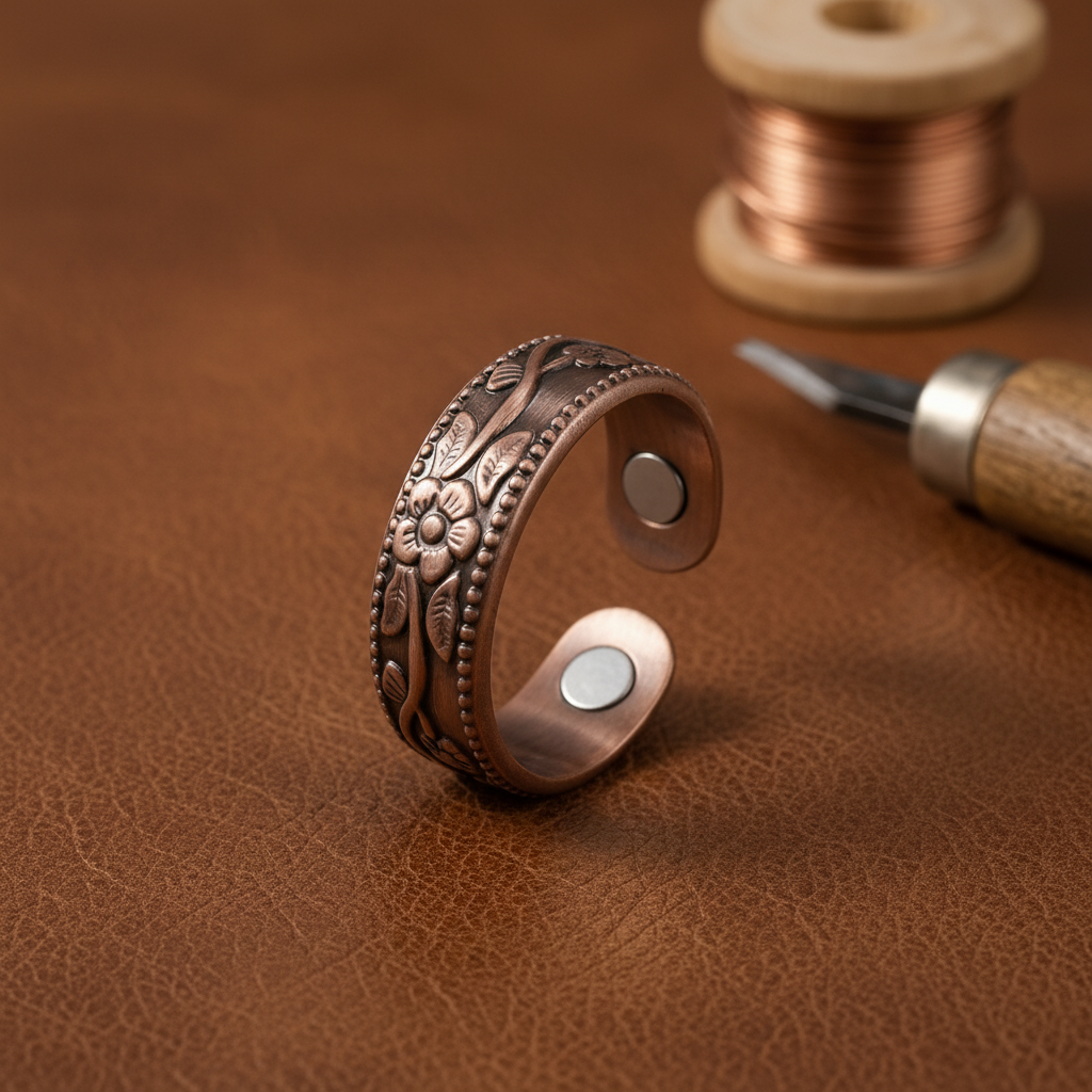 Gina's Petal Copper Ring