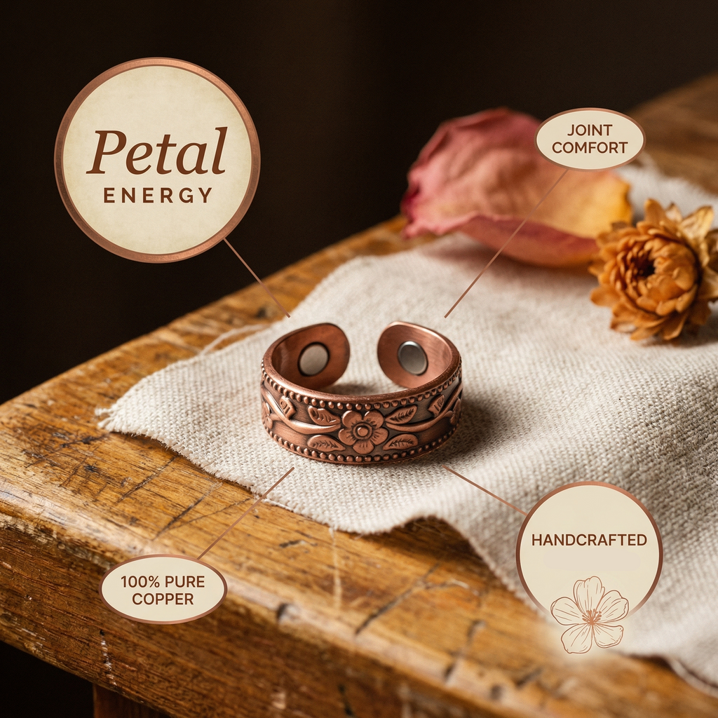 Gina's Petal Copper Ring
