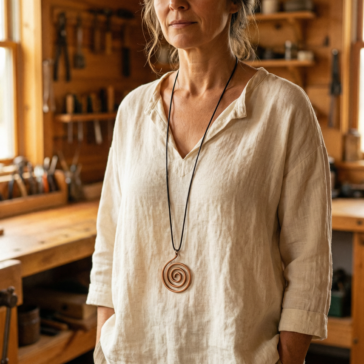 Gina's Mesa Copper Necklace