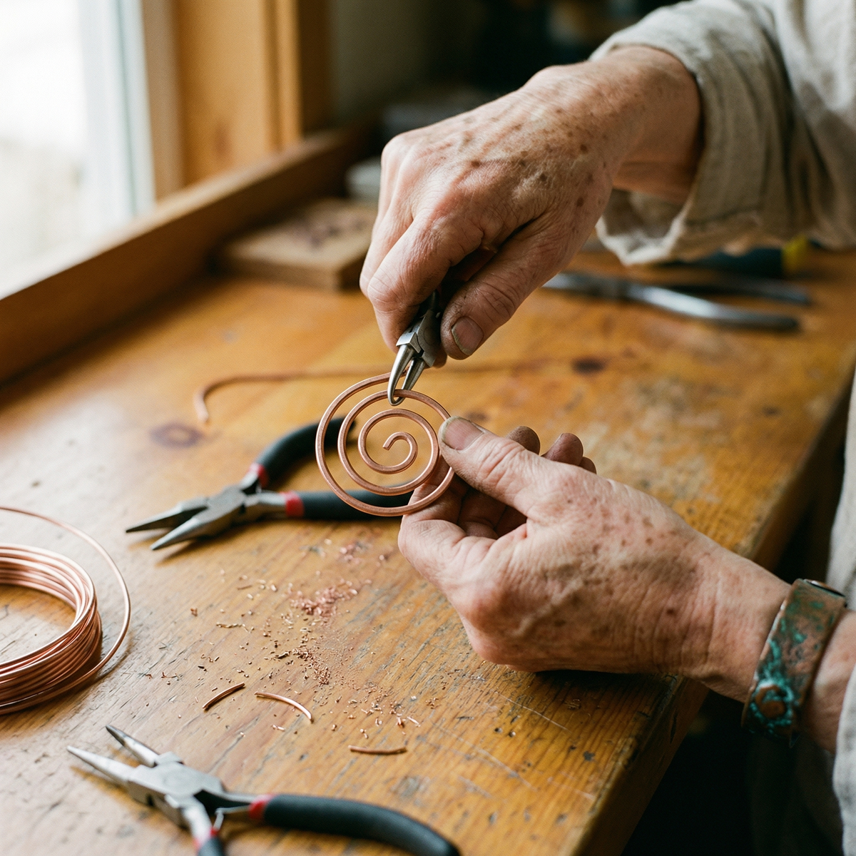 Gina's Mesa Copper Necklace