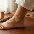 Gina's Coil Copper Anklet