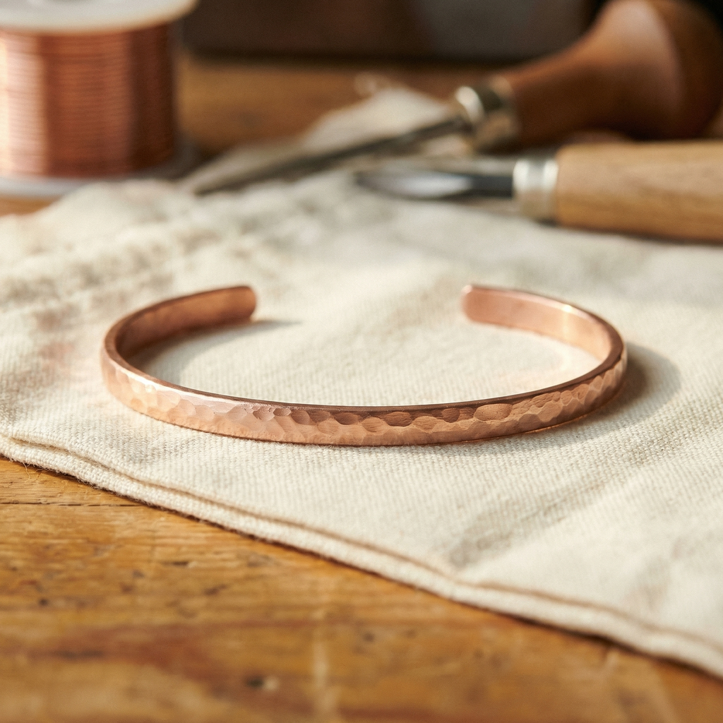 Gina's Sand Copper Anklet