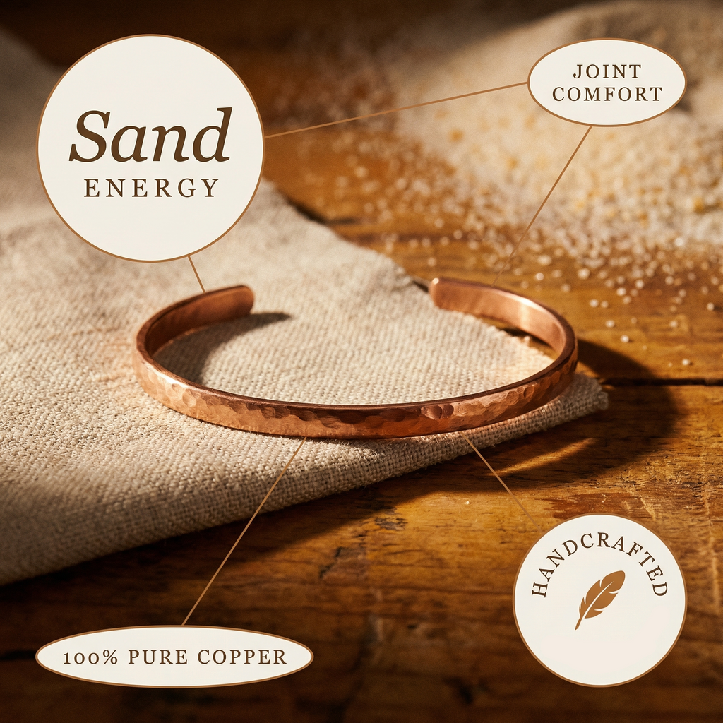 Gina's Sand Copper Anklet