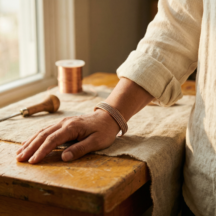Gina's Forge Copper Bracelet