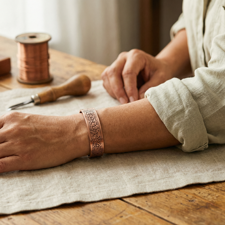 Gina's Drift Copper Bracelet