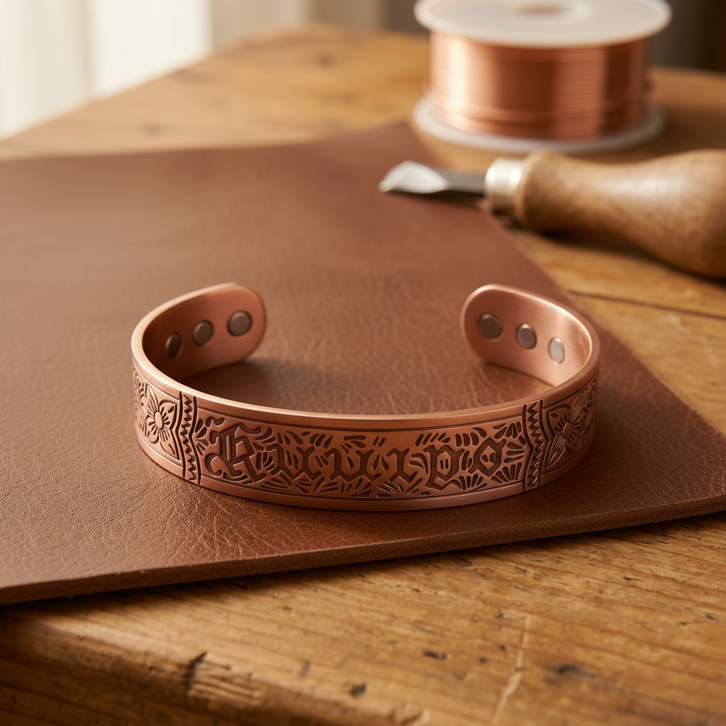 Gina's Drift Copper Bracelet