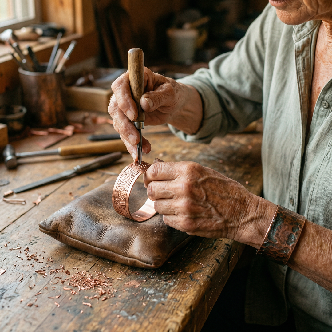 Gina's Drift Copper Bracelet