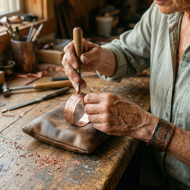 Gina's Drift Copper Bracelet