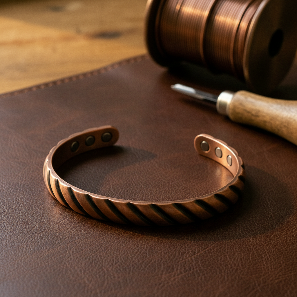 Gina's Thorn Copper Bracelet