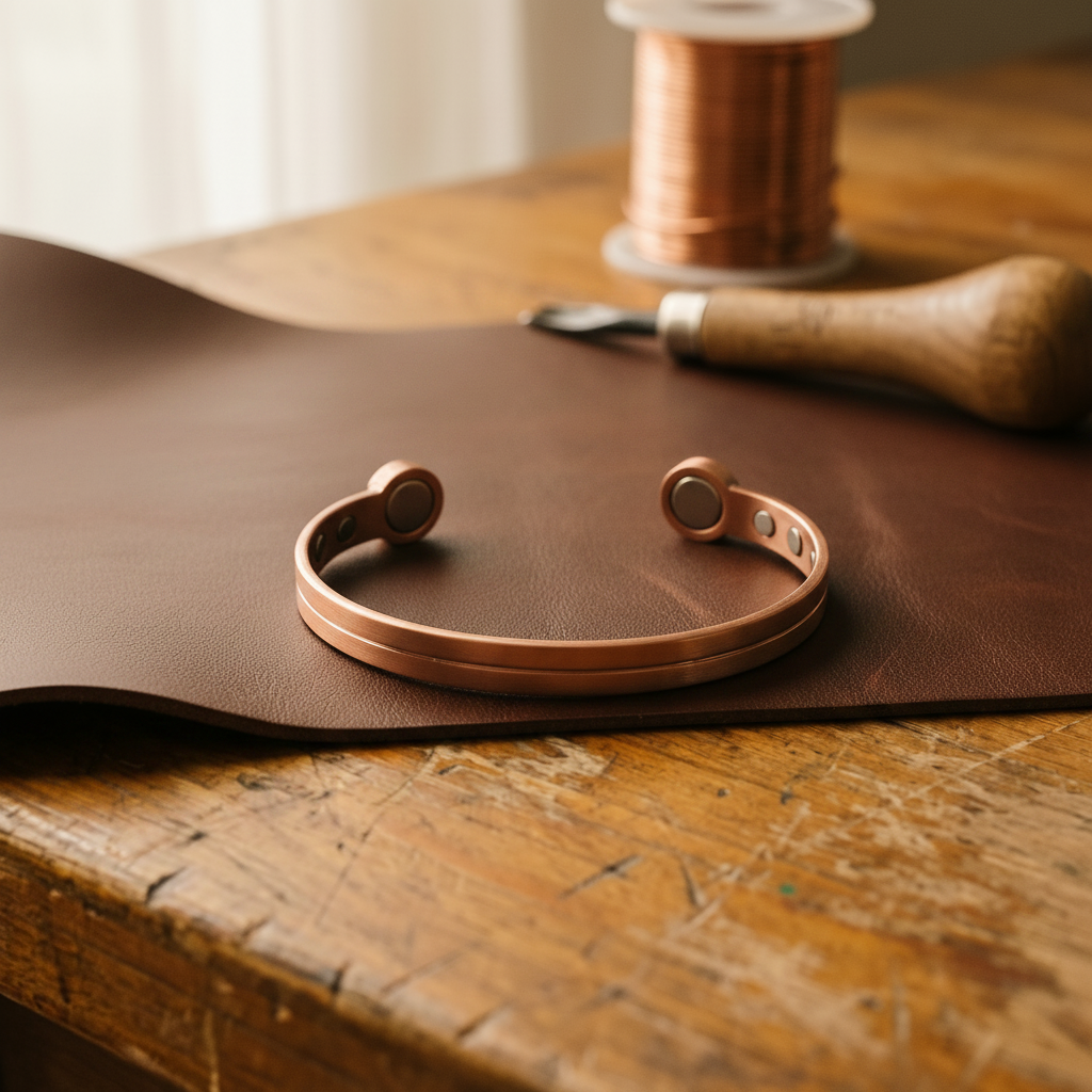 Gina's Wick Copper Bracelet