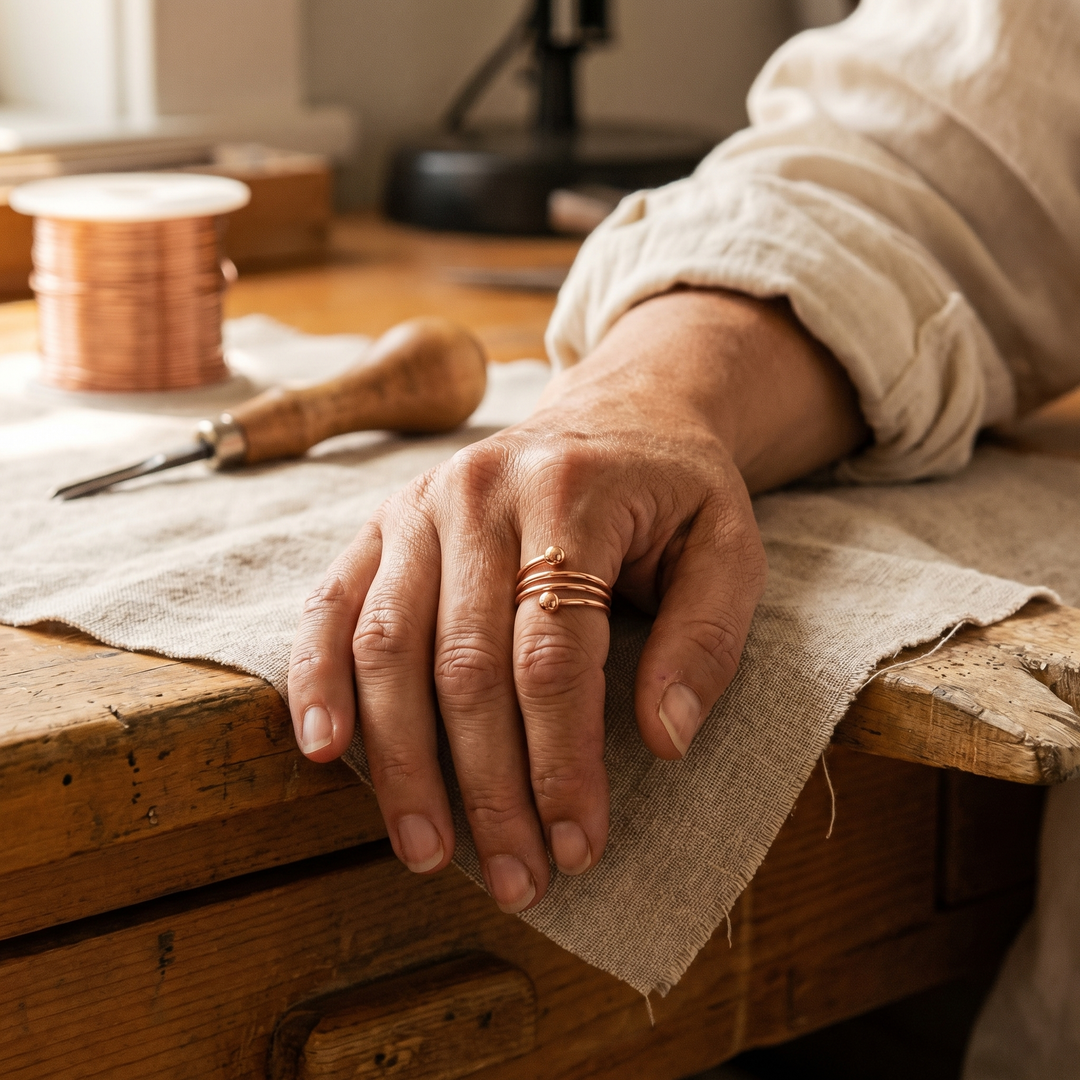 Gina's Silt Copper Ring