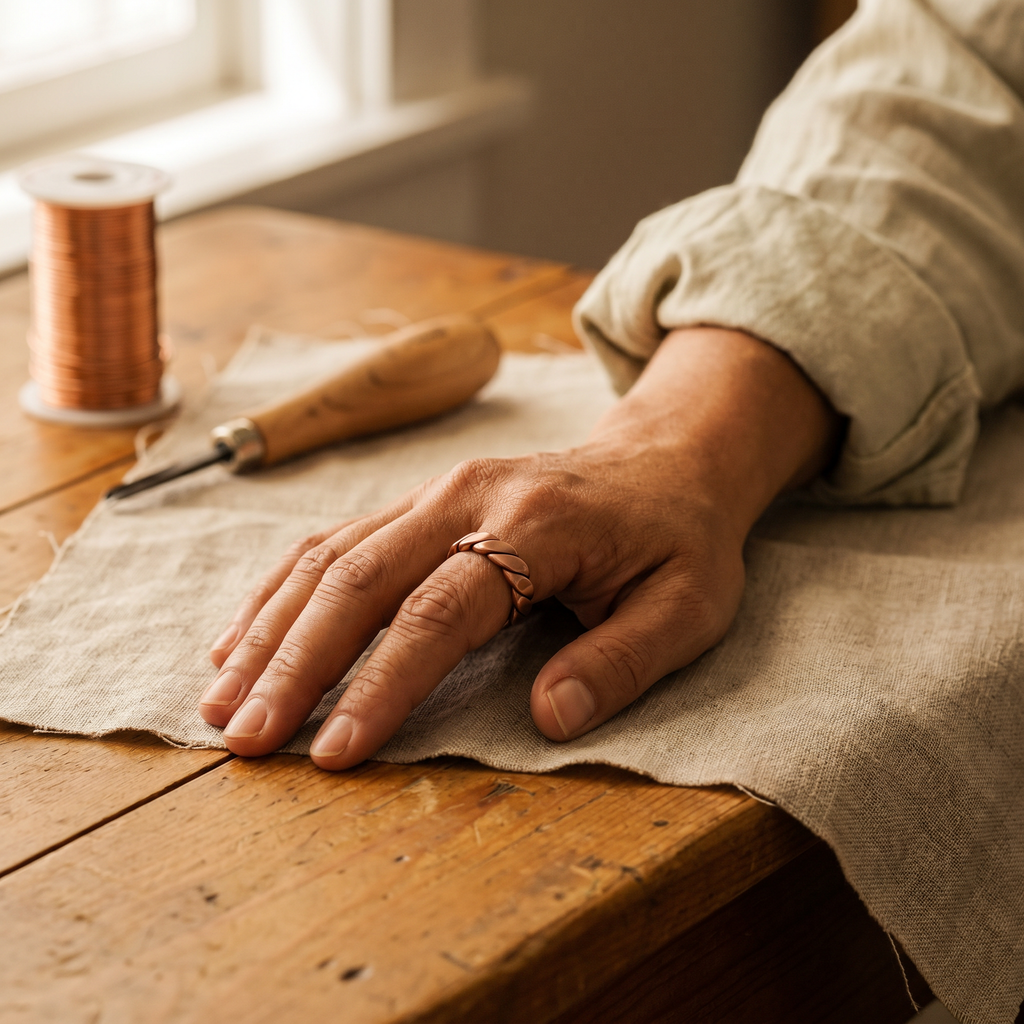 Gina's Knap Copper Ring