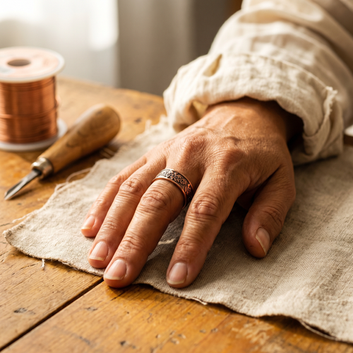 Gina's Clag Copper Ring