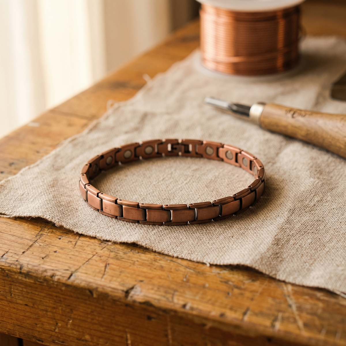 Gina's Shore Copper Anklet