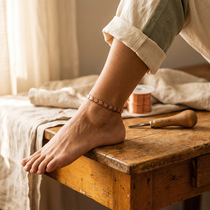 Gina's Shore Copper Anklet
