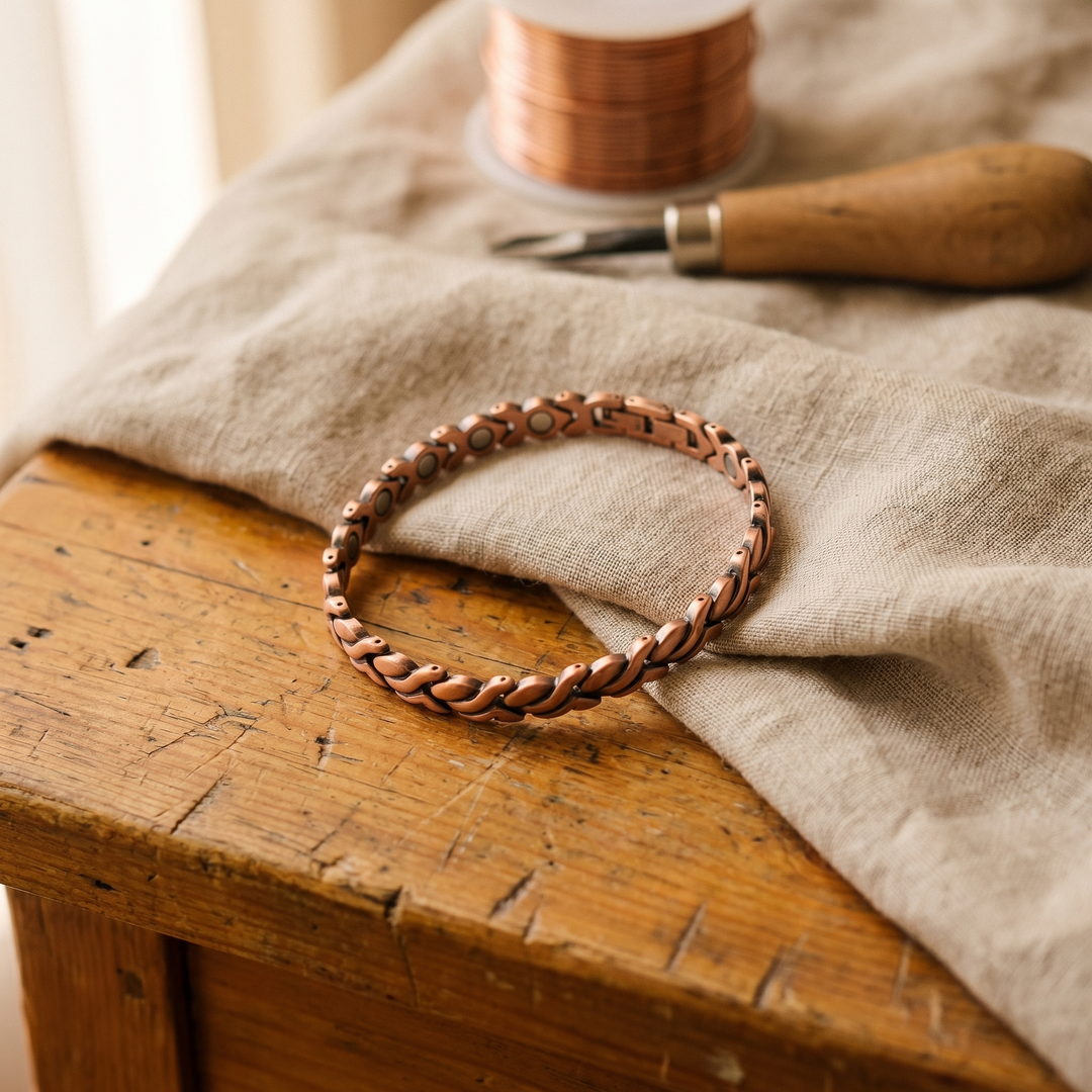 Gina's Dune Copper Anklet
