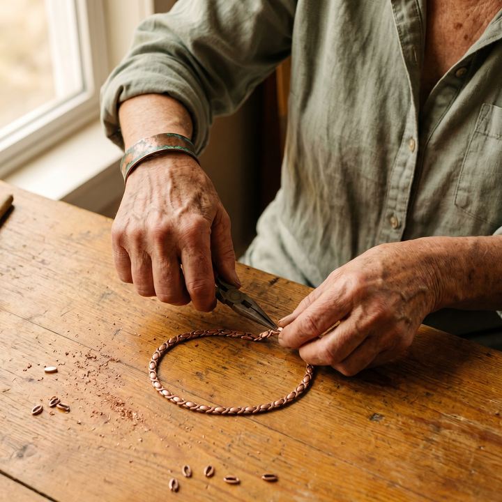 Gina's Cedar Copper Necklace
