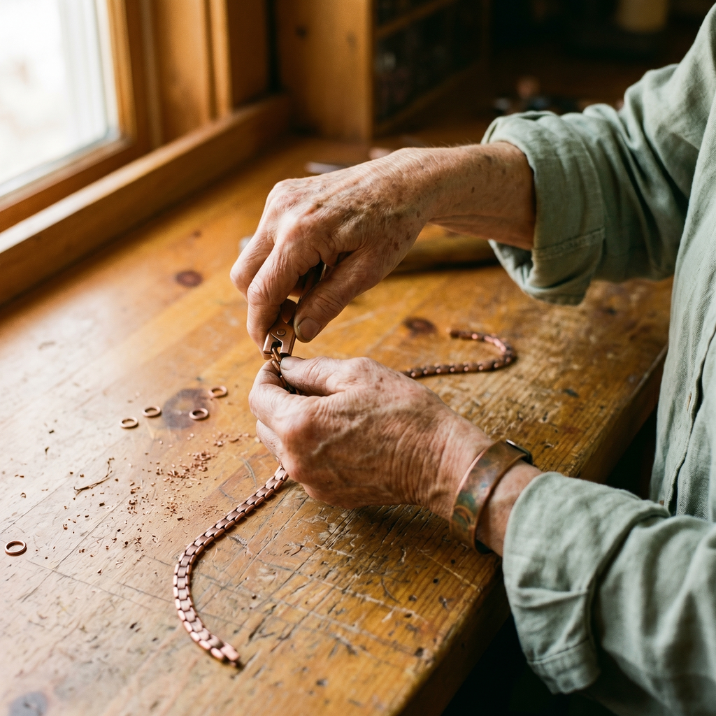 Gina's Haze Copper Necklace