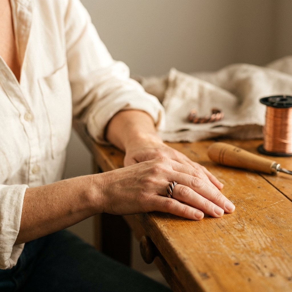 Gina's Tine Copper Ring