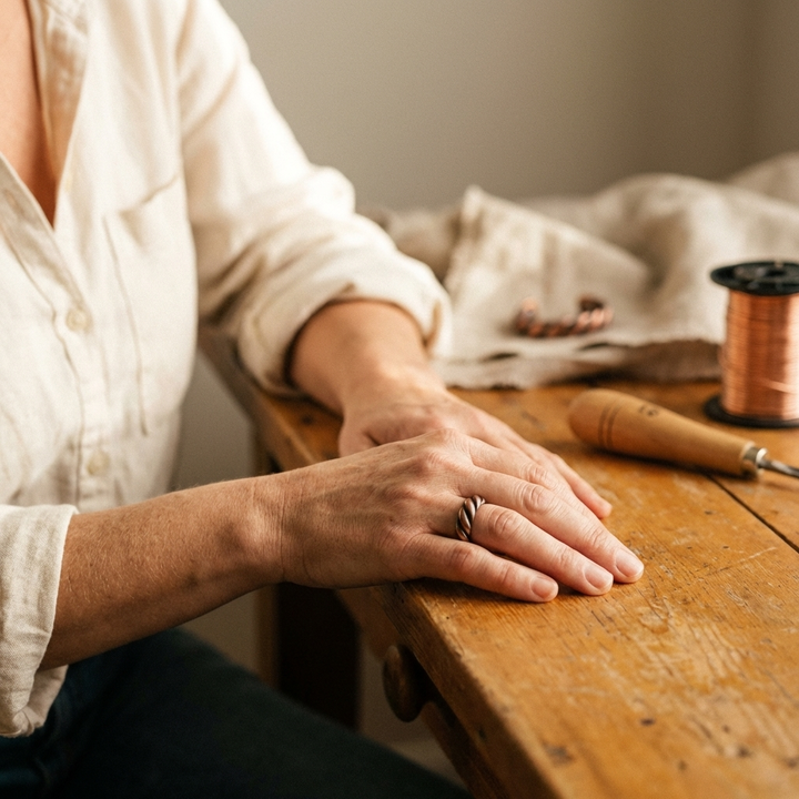 Gina's Tine Copper Ring