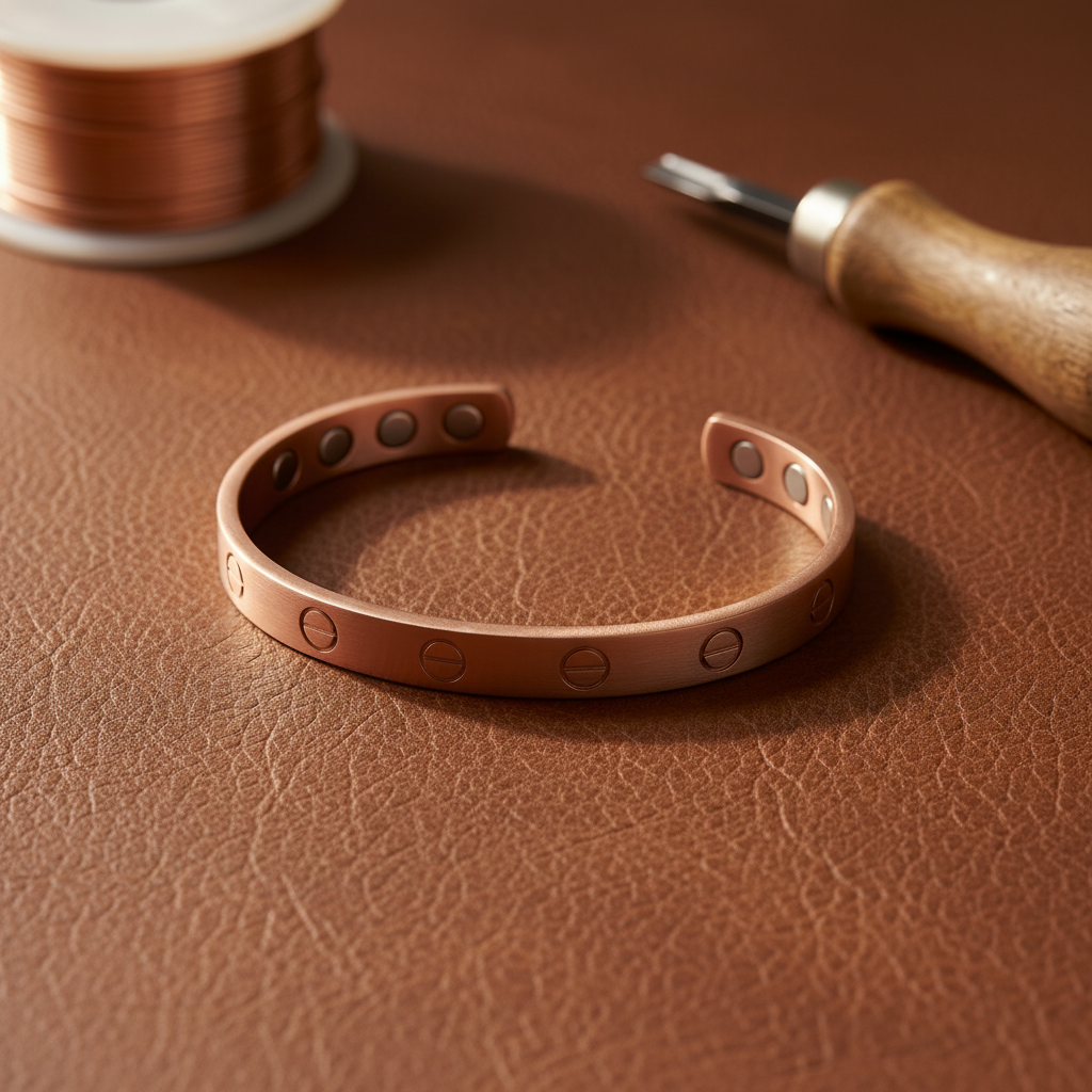 Gina's Bolt Copper Bracelet