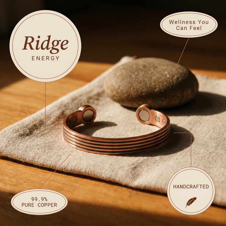 Gina's Ridge Copper Bracelet