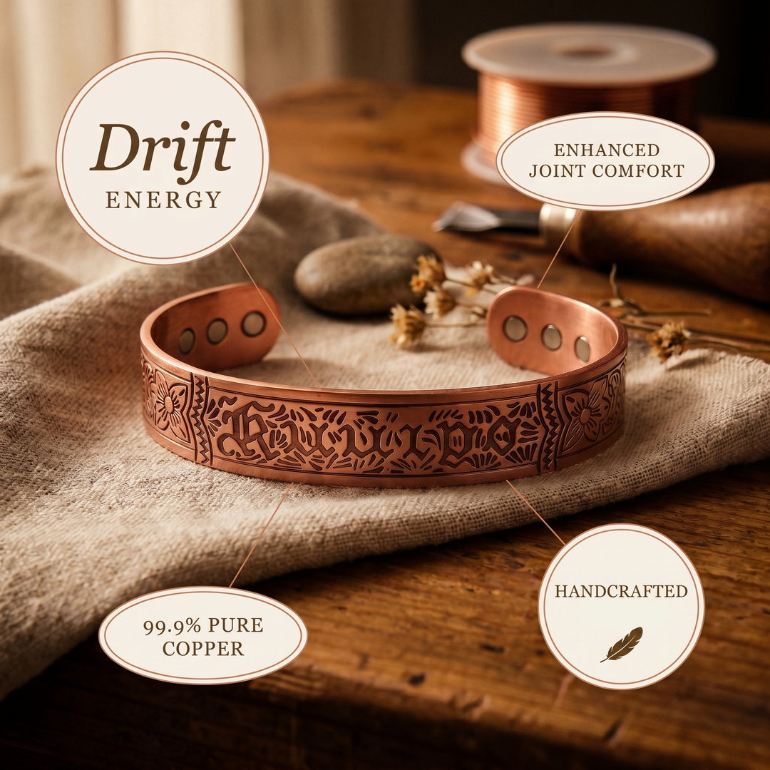 Gina's Drift Copper Bracelet