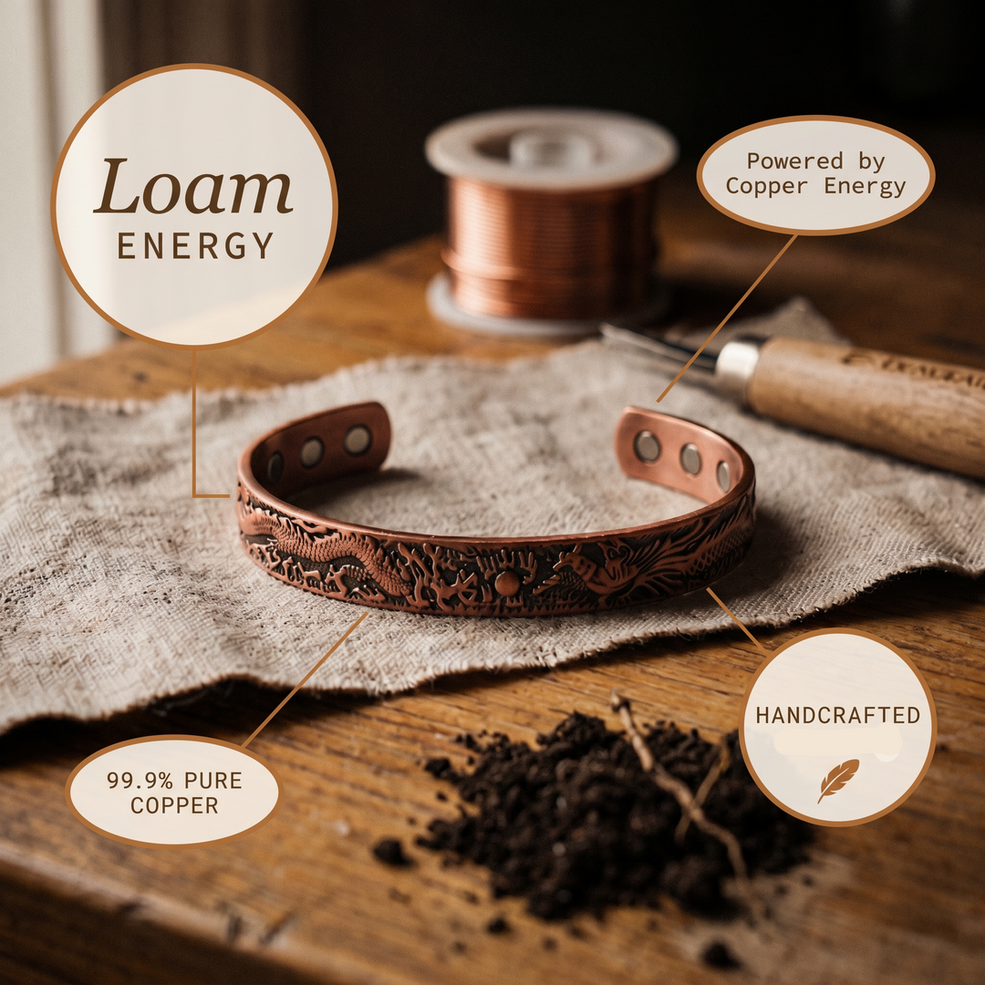 Gina's Loam Copper Bracelet