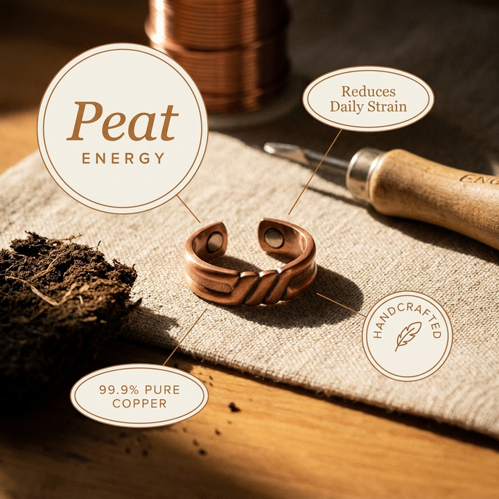 Gina's Peat Copper Ring