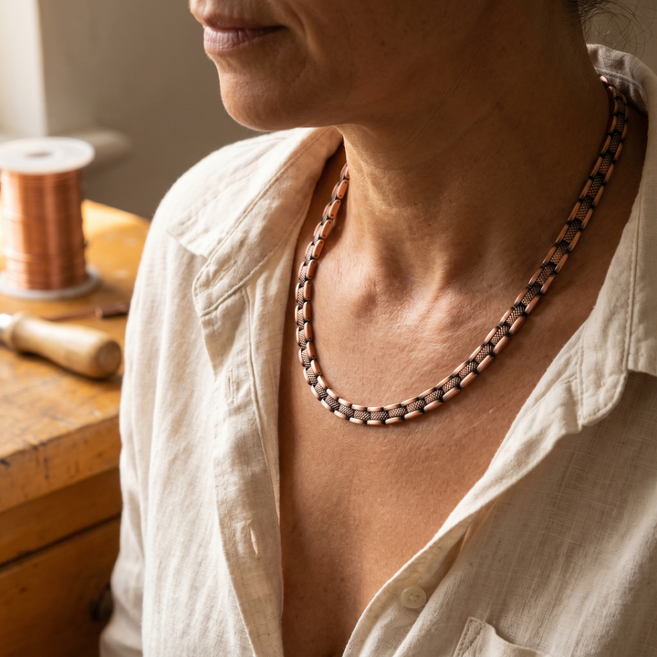 Gina's Haze Copper Necklace